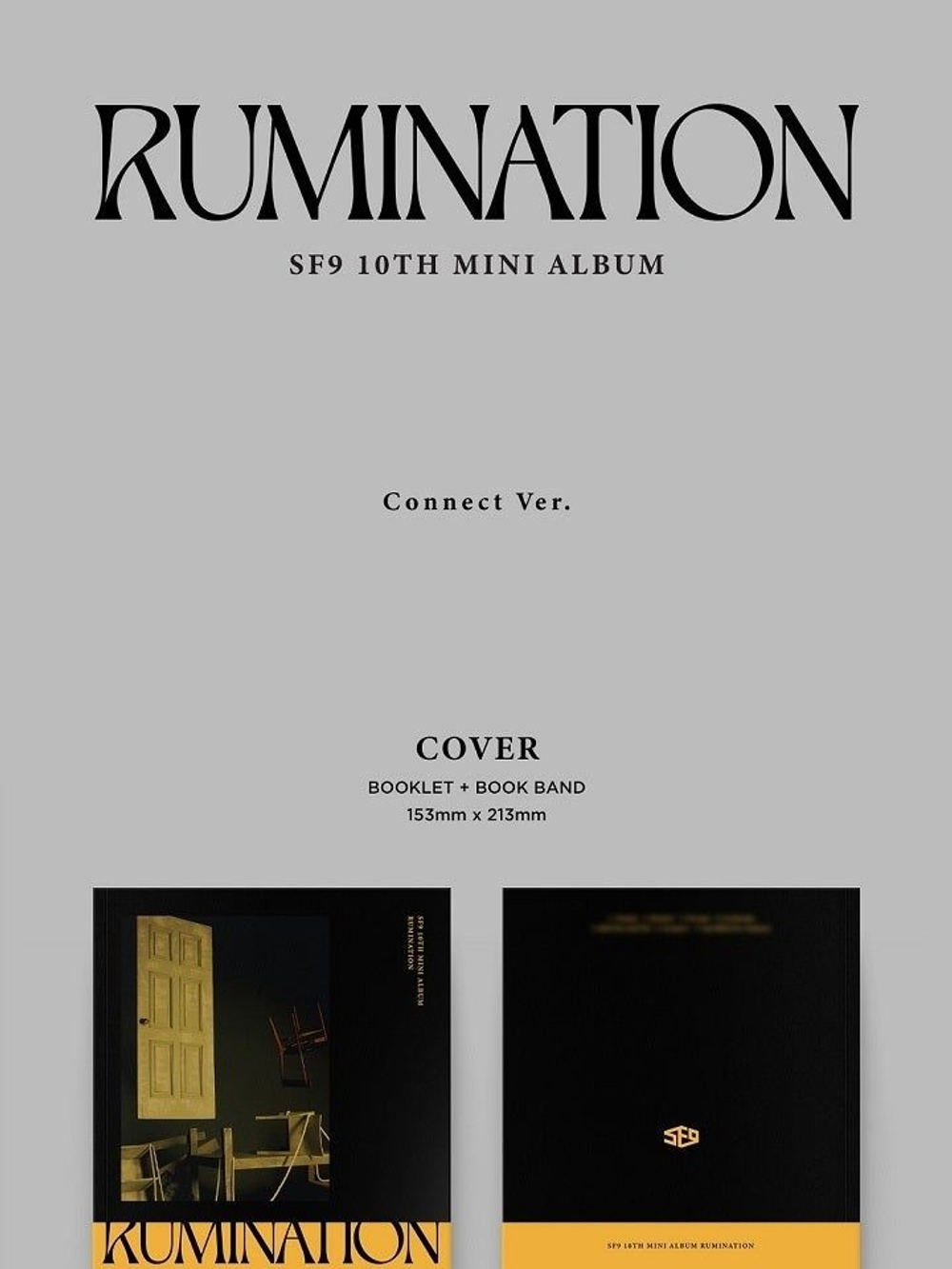 Альбом SF9 - RUMINATION 10th Mini Album 3 Version SET
