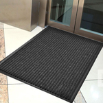 Коврик 120*200см влаговпитывающий ребристый FLOOR MAT "Стандарт", черный