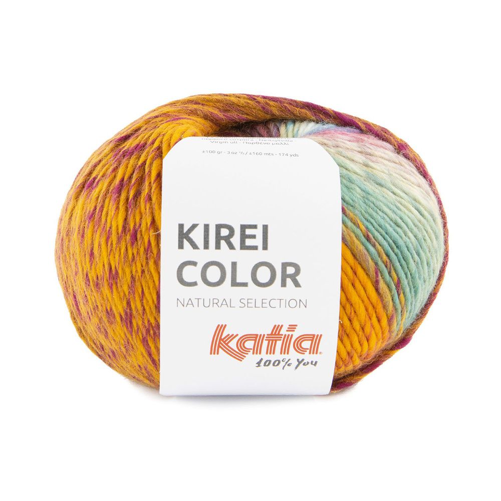 Пряжа Katia (Катя) Kirei Color / уп.10 мот. по 100 г, 160 м, col. 0715 Пряжа Katia (Катя) Kirei Color / уп.10 мот. по 100 г, 160 м, col. 0715