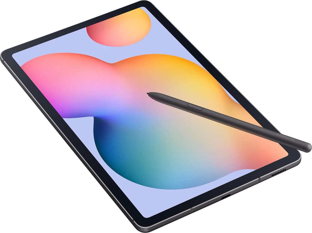 Планшет Samsung Galaxy Tab S6 Lite SM-P620 1280 (2.4) 8C RAM4Gb ROM128Gb 10.4" TFT 2000x1200 Android 14 серый 8Mpix 5Mpix BT WiFi microSD 1Tb 7040mAh