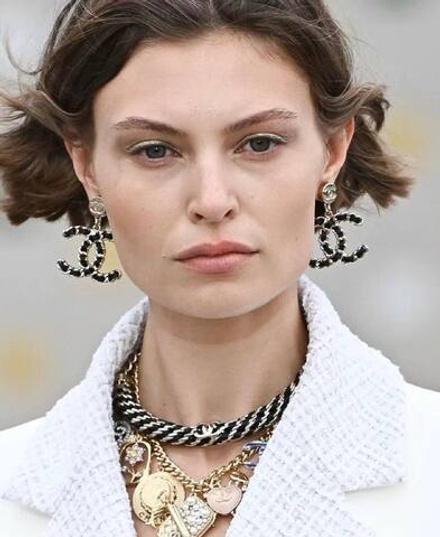 Серьги CHANEL