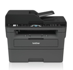 МФУ лазерное Brother MFCL-2710DW, P/C/S/F, A4, 30 стр/мин, 64МБ, Duplex, ADF50, GigaLAN, Wi-Fi, USB, лоток 250 л, старт. картридж 700 стр. (MFCL2710DNG1)