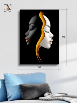 Картина "Два мира", на стену 30х40см 1шт.