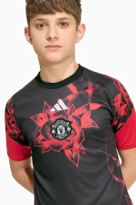 Футболка adidas Manchester United 26/27 Pre-Match Junior - красный