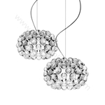 Pendant design lamp  CABOCHE piccola by Foscarini (Amber)