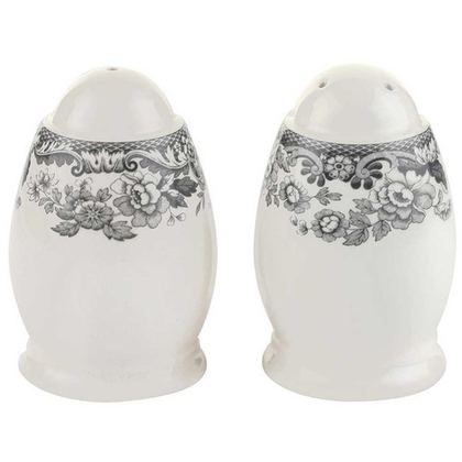 Набор из солонки и перечницы 7см Spode Деламер, сельские мотивы