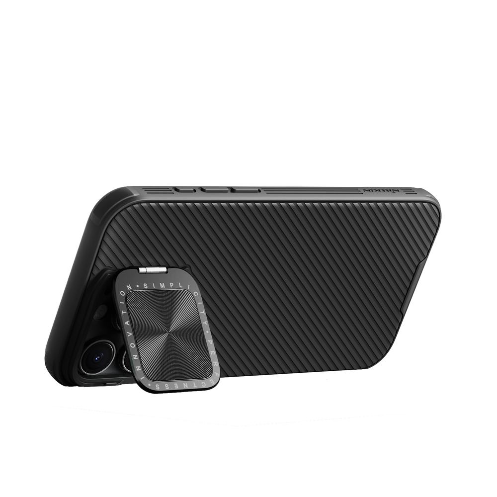 Чехол от Nillkin на iPhone 16 Pro Max с металлической откидной крышкой, серия CamShield Prop Magnetic Case ( с поддержкой беспроводной зарядки MagSafe)