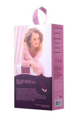 Стимулятор эрогенных зон Eromantica BUNNY, силикон, фиолетовый, 12,5