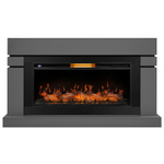 Каминокомплект: Очаг Royal Thermo Aurora RTFP/P-AR40LS, портал Lindos 42/40/36, светло-серый, р/в НС-1707003