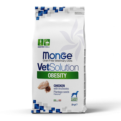 Корм для собак диетический Monge VetSolution Dog Obesity Обесити при избыточном весе 2 кг
