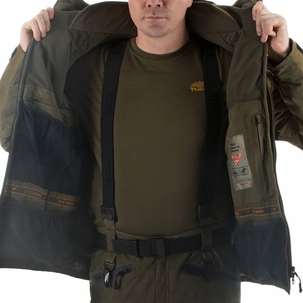 Костюм мужской демисезонный "Stalker II" -15, zamsha, олива, ХСН