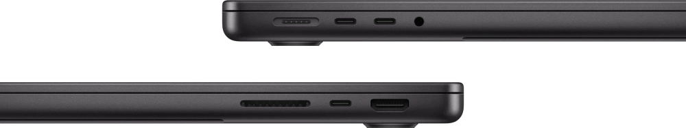 Ноутбук Apple MacBook Pro 14" (2025) (M5 10C CPU, 10C GPU) 16 ГБ, 512 Гб SSD, чёрный космос MDE04