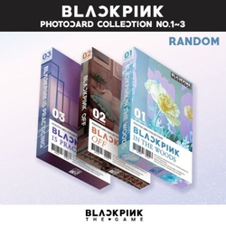 Альбом BLACKPINK - THE GAME Photocard Collection 3 Version (1+2+3) SET