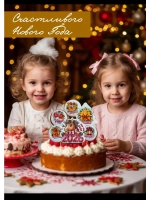 Новогодние имбирные пряники на торт