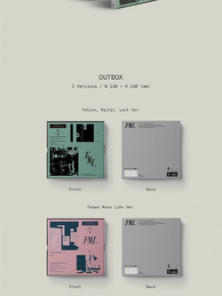 Альбом SEVENTEEN - FML 10th Mini Album 3 Version SET
