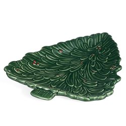 БЛЮДО СЕРВИРОВОЧНОЕ "GREEN PINE" 22*17,5*2,5 СМ