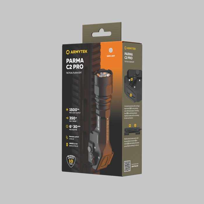 Фонарь Armytek Parma C2 Pro (F09804C)