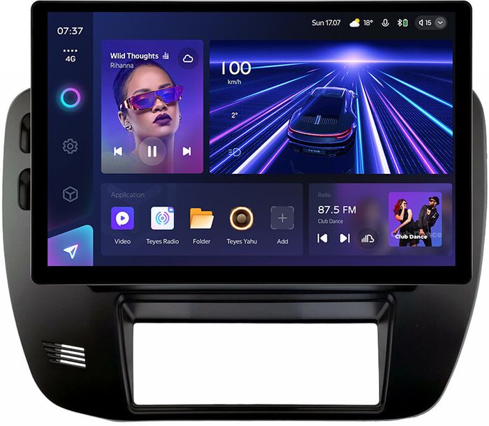 Магнитола для Nissan Patrol Y61 1997-2004 - Teyes CC3-2K монитор 13" 2K QLED на Android 10, Быстрая, 4G SIM-слот, CarPlay