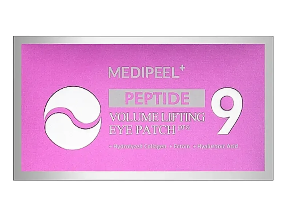 Гидрогелевые лифтинг-патчи для век с пептидами MEDIPEELPeptide 9 Volume Lifting Eye Patch Pro 60 шт. (Срок годности до 22.01.2027)