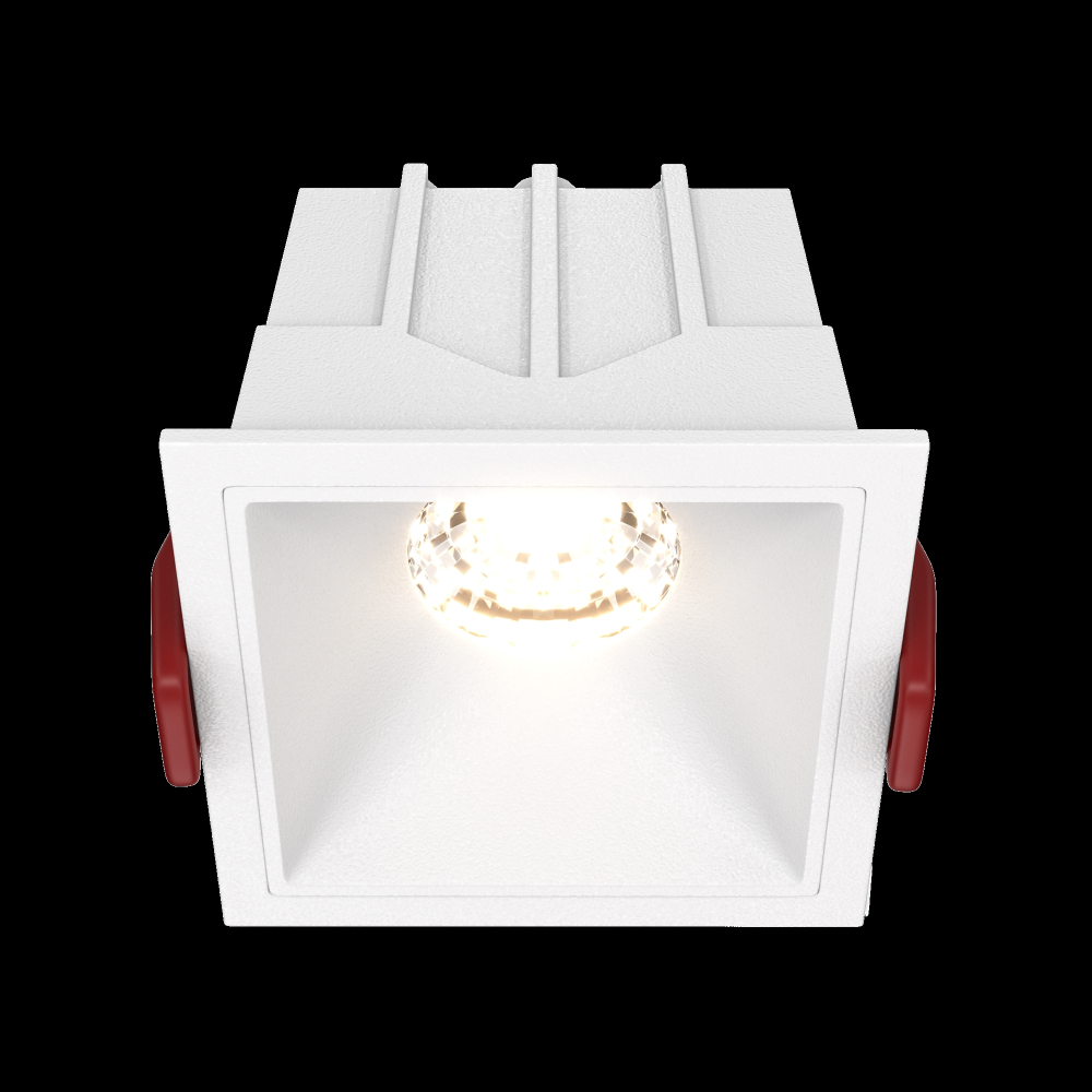 Встраиваемый светодиодный светильник Maytoni Alfa LED DL043-01-10W3K-SQ-W