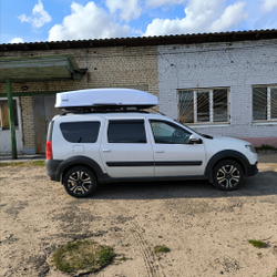 Автобокс Way-box Shuttle 800 на Lada Largus