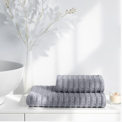 Полотенце Verossa МХ43 70/140 Pique texture Графит 08