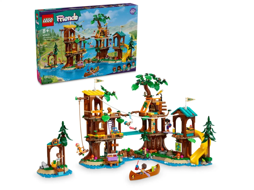 Конструктор LEGO Friends 42631 Дом на дереве в летнем лагере
