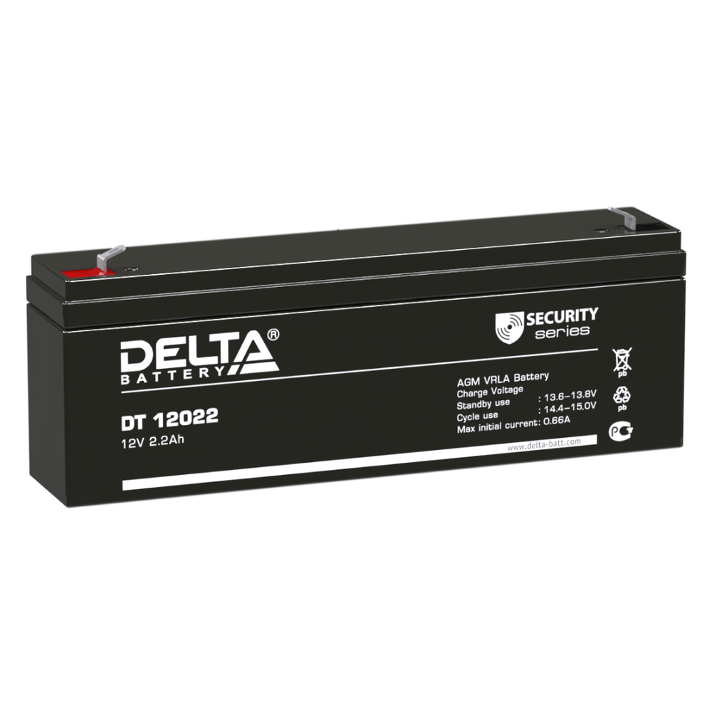 Аккумулятор DT 12012 DELTA 12В 1,2Ач