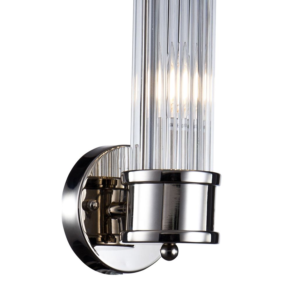Настенный светильник Claridges 1 nickel
