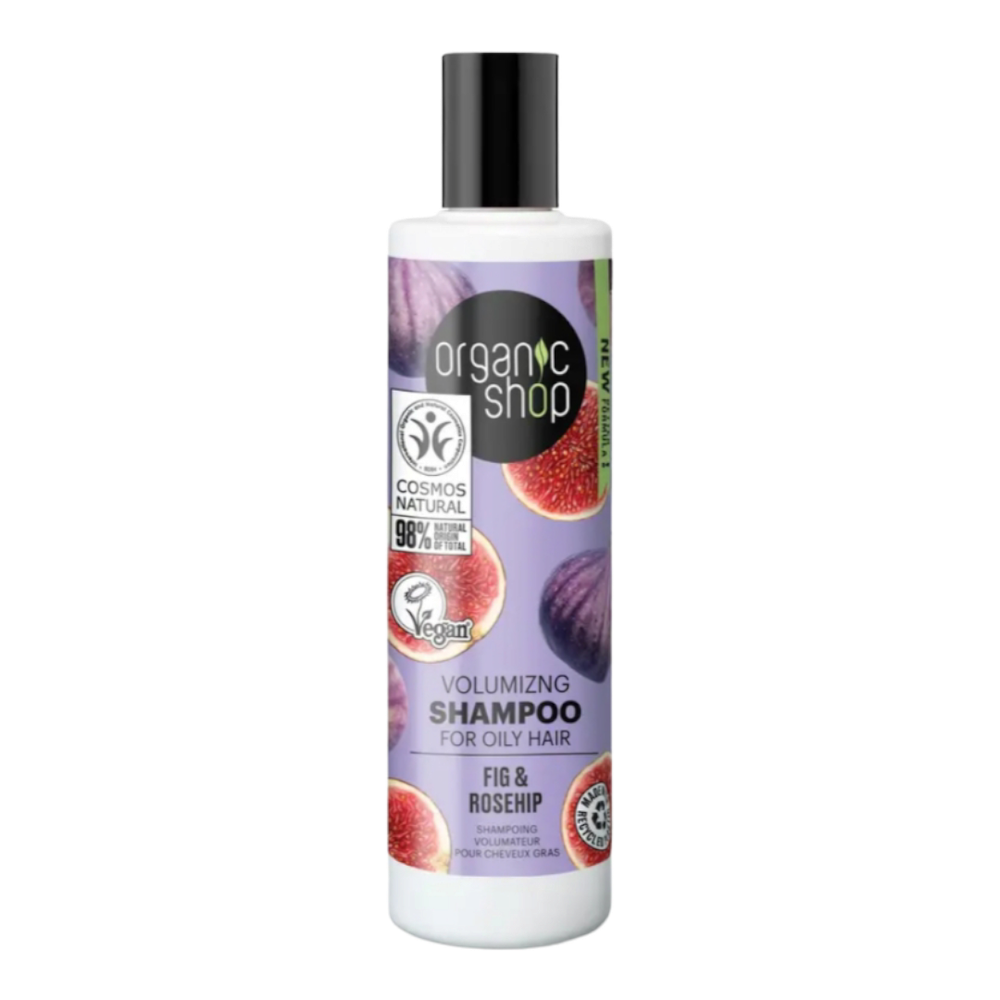 Шампунь для волос "Инжир и шиповник", 280 мл (Organic Shop)