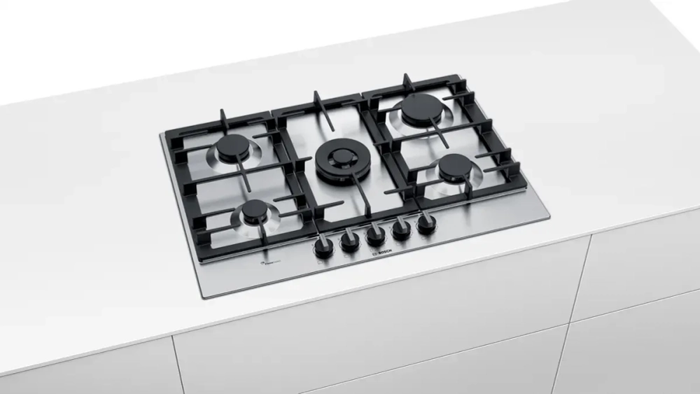 Газовая варочная панель Bosch PCQ7A5B90