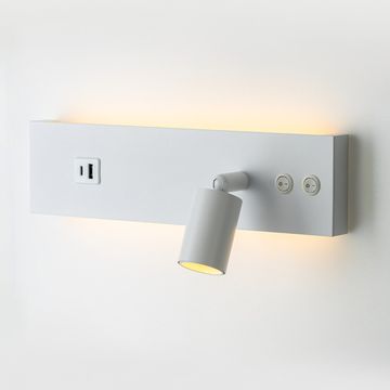 Светильник поворотный с USB 10W+4W 3000K CL704460 белый Декарт Citilux