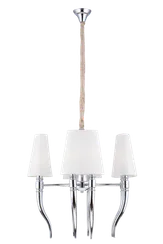 Люстра подвесная NewRgy 8657/8CR CHROME, 8×40 Вт, хромированная