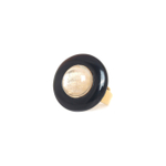 Кольцо Nature Bijoux, Saint Honore, разъемное, с рогом и ракушкой Capiz в смоле, NB26.1-19-25946 (че