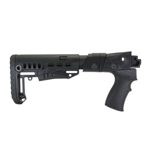 Складной приклад на Сайгу 20, DLG Tactical. Черный