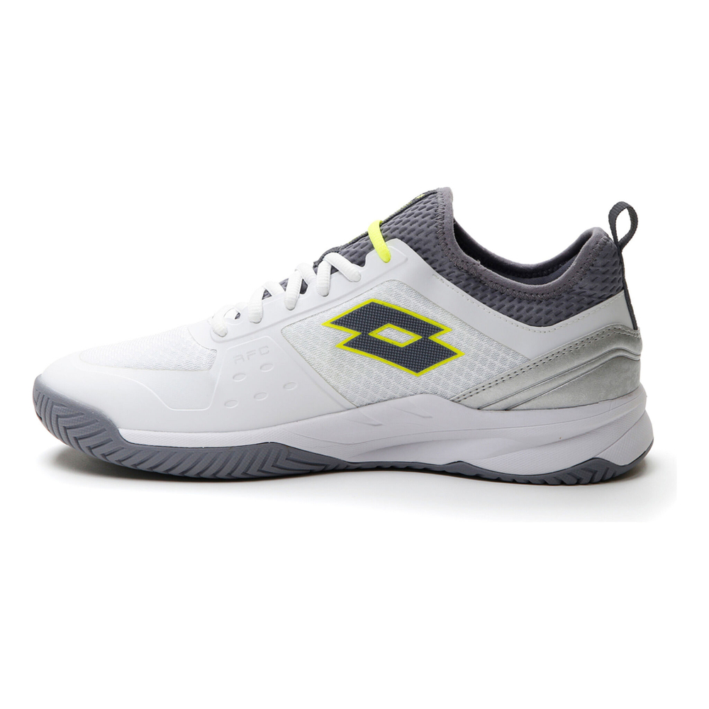 Мужские теннисные кроссовки Lotto MIRAGE 500 II ALR All Court Shoe Men - White, Silver