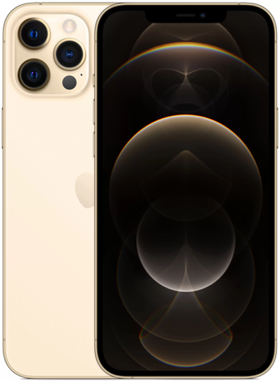 Смартфон Apple iPhone 12 Pro Max 256 ГБ, nano SIM+eSIM, золотой
