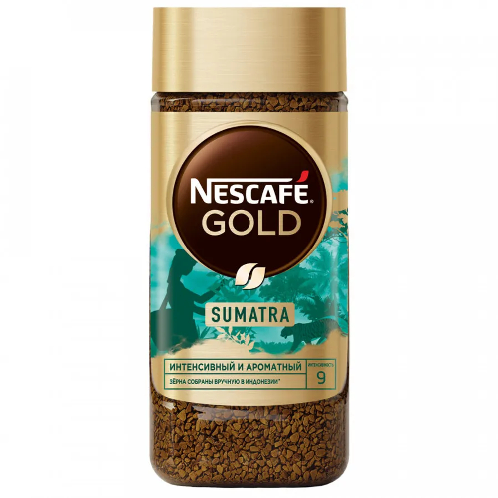 купить Кофе растворимый Nescafe Gold Origins Sumatra, 85 г стеклянная банка (Нескафе)