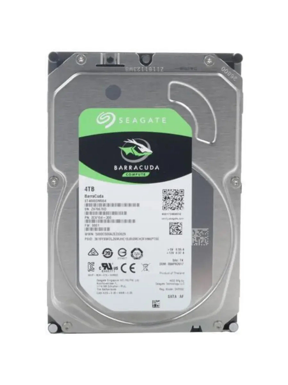 3.5" 4 ТБ Жетский диск BarraCuda ST4000DM004