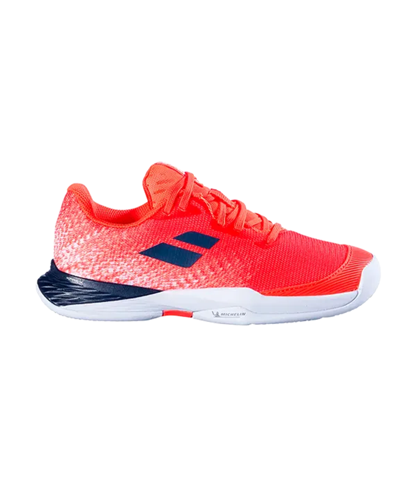 Babolat Jet Mach 3 Junior Clay Strike Красные-Белые кроссовки 2024