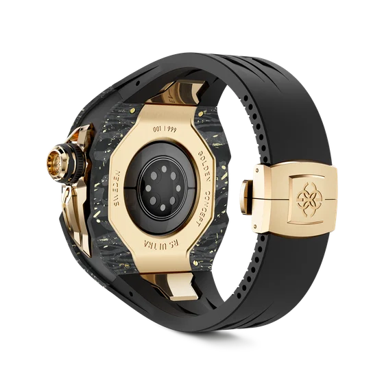 Корпус для Apple Watch Ultra RSCIII49 - Золото/Карбон