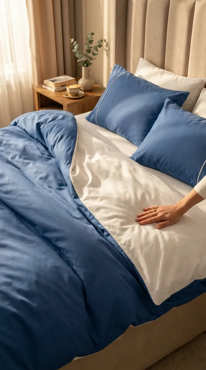 КПБ MAJOLİ Double Face RİYAD евро под. 200*220, прост. 240*260, нав. 50*70-2шт. — фото 4
