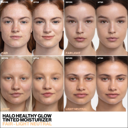 Smashbox Halo Healthy Glow All-in-One Tinted Moisturizer SPF 25 - Тональный увлажняющий крем с эффектом сияния SPF 25 оттенок Light Olive, 40 ml