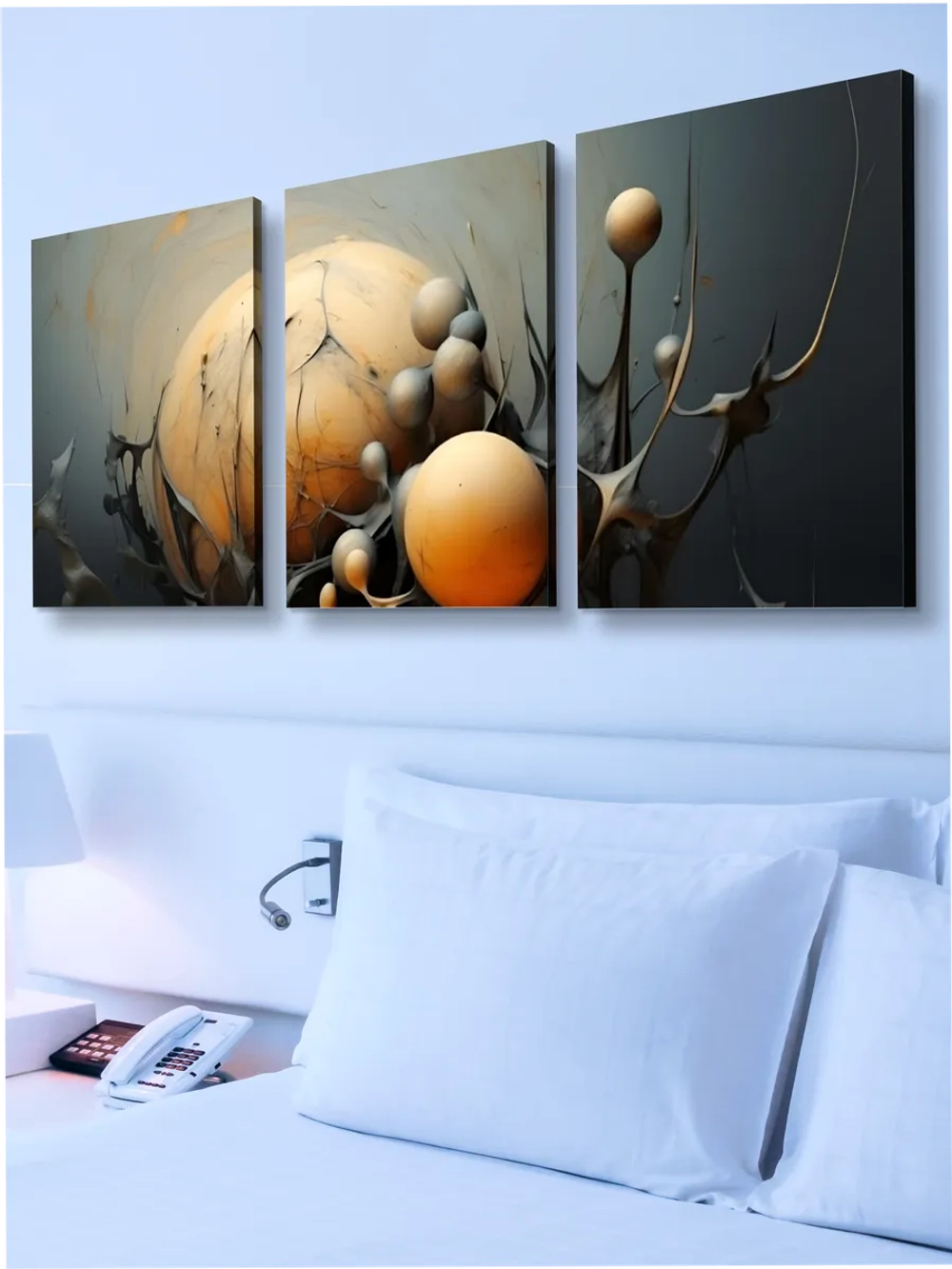 Картина Зов тьмы модульная 50x70см 3шт.