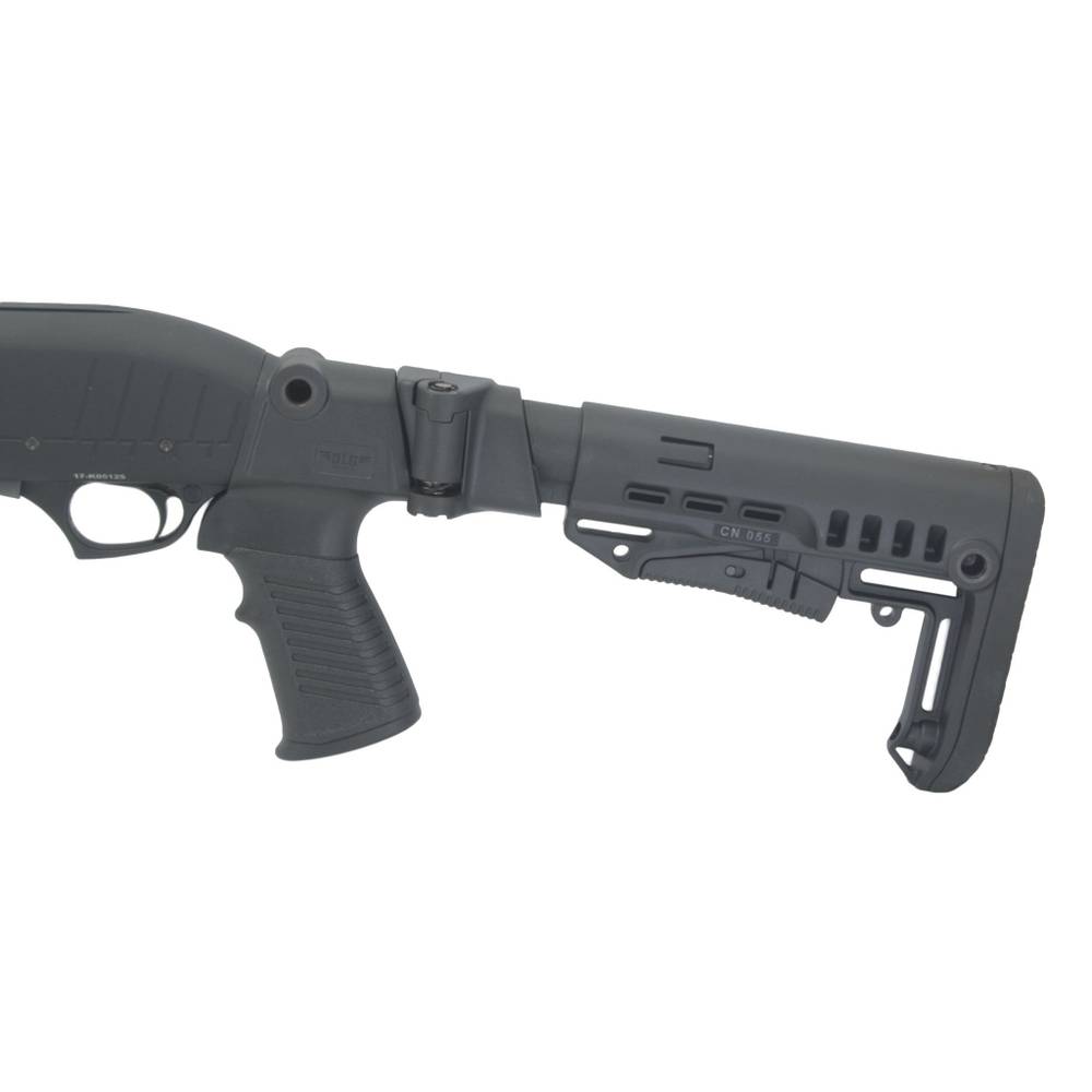Складной приклад Hatsan Escort, DLG Tactical. Черный (арт.DLG9208)