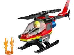 Конструктор LEGO City 60411 Пожарно-спасательный вертолёт