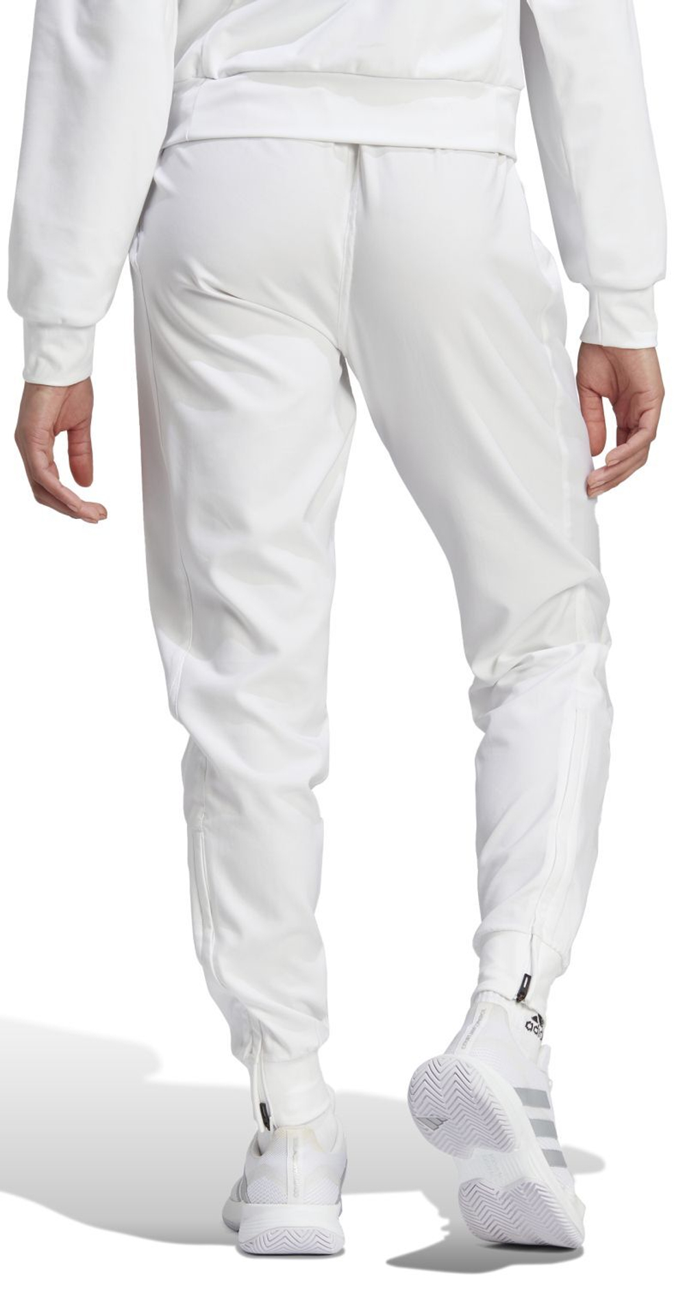 Женские теннисные брюки Adidas Woven Pant Pro - белый