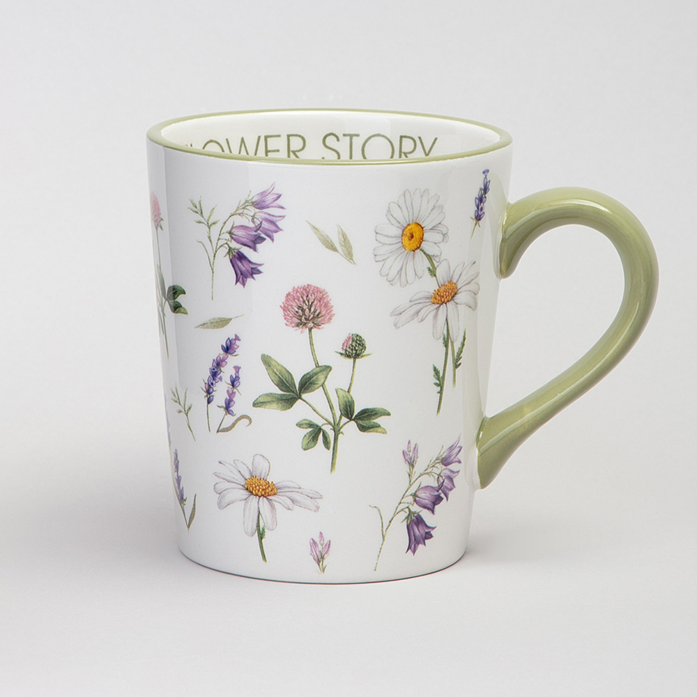 Кружка Agness "FLOWER STORY" 400мл