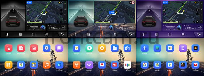 2DIN магнитола - Canbox с 7" экраном и крутилкой на Android 10, Быстрая, Carplay, 4G SIM-слот