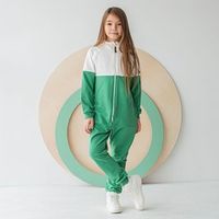 Комбинезон облегченный с капюшоном "Мята" подростковый
